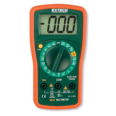 Digital Mini Multimeter, Manual Ranging, U40146, Hand-held Digital Measuring Instruments