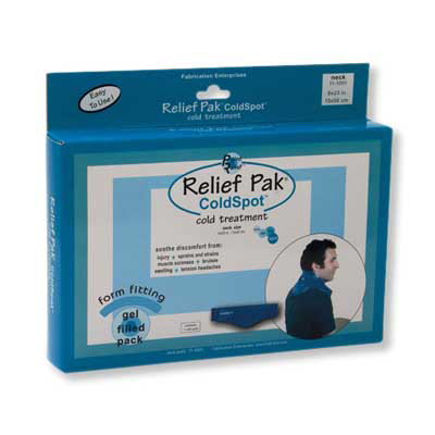 Relief Pak Cold Pack, Neck, 1014022 [W67126], Cold Packs and Wraps