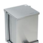 Stainless Steel Step-On Can 48qt., W46263, Waste Receptacles