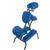 3B Pro Massage Chair - Dark Blue, 1013730 [W60606B], Acupuncture Furniture (Small)