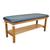 Oakworks Powerline Treatment Table with Shelf, 27", Ocean, W60749SH, Treatment Tables (Small)