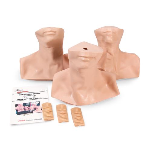 Cricothyrotomy Simulator Replacement Kit, 1018086, Replacements