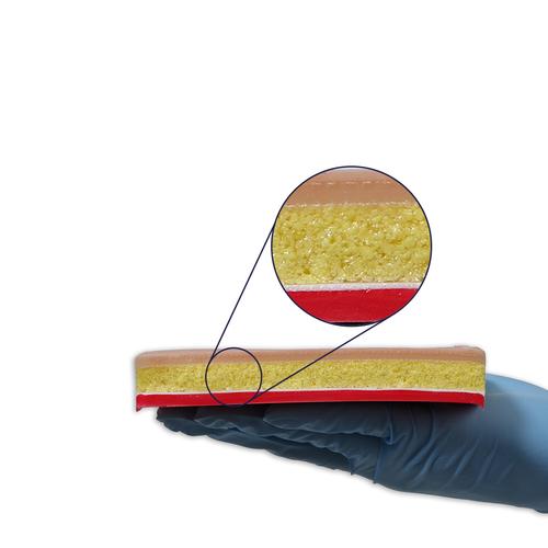 Replacement Tissue Pad Light, for Suture Skills Trainer, 1021450, Adult Patient Care