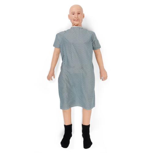TERi™ Geriatric Patient Care Trainer - Androgynous trainer for general patient care & daily living assistance simulation, light skin, 1022931, Ostomy Care