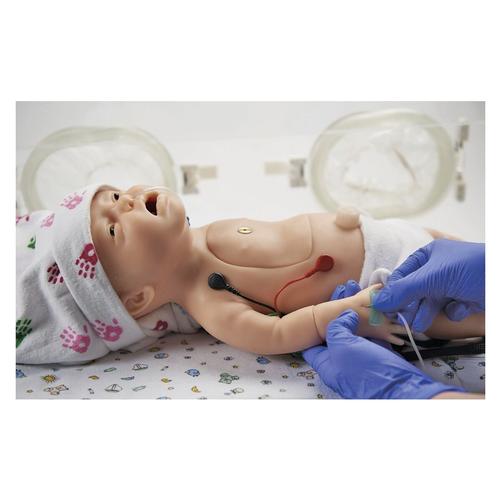 C.H.A.R.L.I.E. Neonatal Resuscitation Simulator With Interactive ECG Simulator, 1023255, BLS Newborn