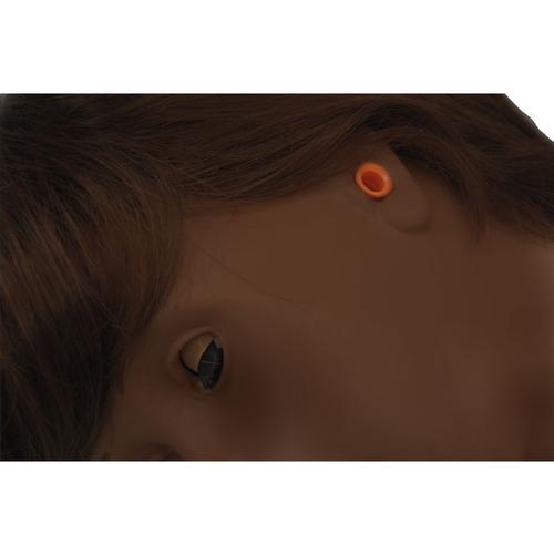 SUSIE® SIMON® Patient Care Simulator Without Ostomy, Dark skin, 1023410, Adult Patient Care