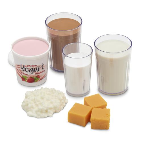 Basic Dairy Food Replica Kit, 3009004, Nutrition Education