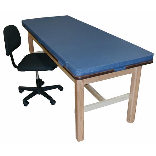 Model 487 Classroom Treatment Table w/ Removable Mat, Imperial Blue, 3011629, Mat Platform Tables