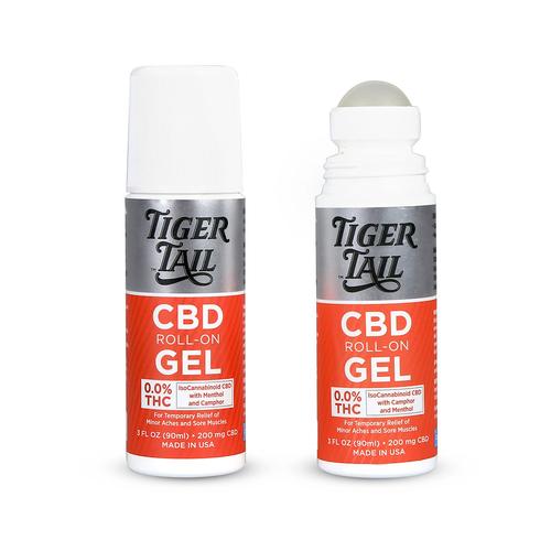 Tiger Tail, CBD Roll-On Gel, 3 fl. oz.(88.72 ml), 3012976, Massage Oils
