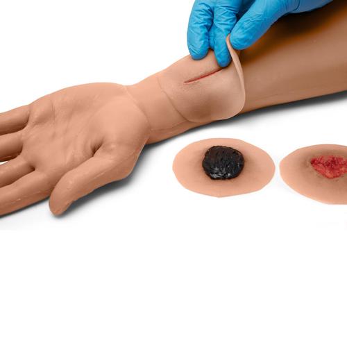 Moulage Simulation Sticky Wound Kit 6 PC, Medium, 3017330, Moulage and Wound Simulation