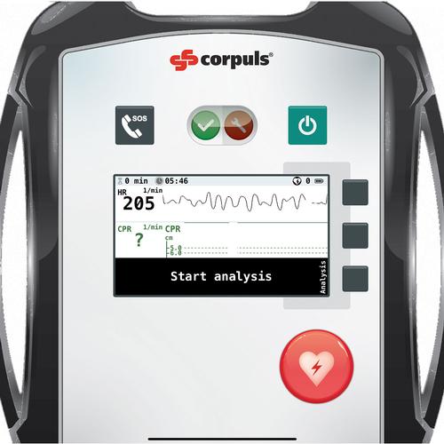 corpuls® AED Defibrillator Screen Simulation for REALITi 360, 8000968, AED Trainers