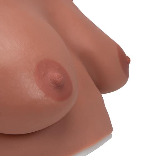 Wearable Breast Self Examination Model W/Case, Light Skin, 1000342 [L50], Women's Health Education