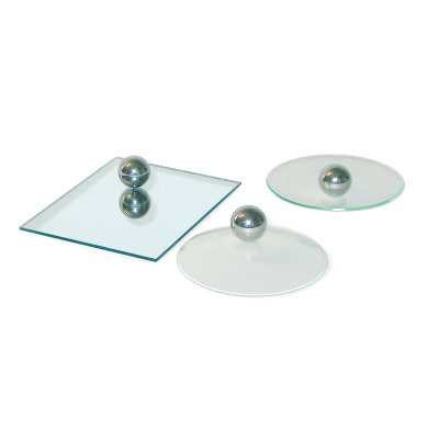 Set of 10 Watch Glass Dishes, 120 mm, 1002869 [U14201], Glass