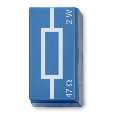 Linear Resistor, 47 Ohm, 1012908 [U333016], Plug-In Component System