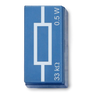 Linear Resistor, 33 kOhm, 1012925 [U333033], Plug-In Component System
