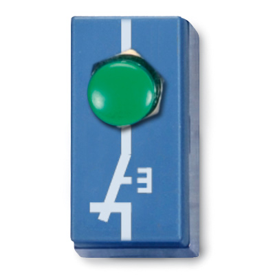 Push Button Switch (NC) Sing. Pole P2W19, 1012989 [U333097], Plug-In Component System