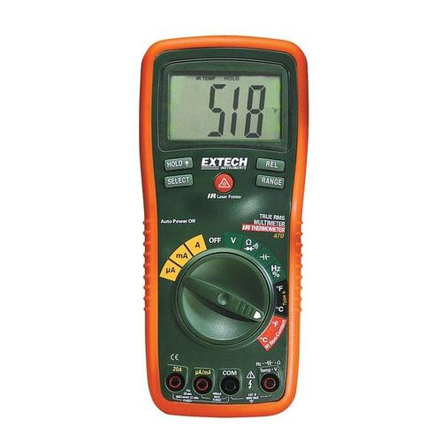 Digital Multimeter and Infrared Thermometer, 3004190 [U40167], Hand-held Digital Measuring Instruments