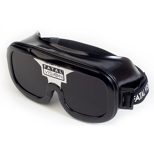 Fatal Vision® Alcohol Impairment Simulation Goggle - White Label Shaded, W33204-1, Drug and Alcohol Education