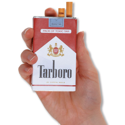 A Pack of Toxic Tar Display, 3004760 [W43237], Tobacco Education