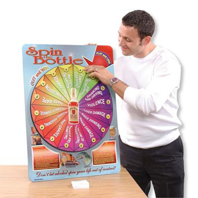 Spin The Bottle - Alcohol Education Game, 3004789 [W43260], Drug and Alcohol Education