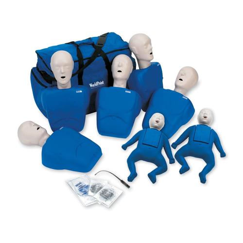 CPR Prompt® Adult/Child and Infant Manikins - 7 Pack, 1017941 [W44710], BLS Child