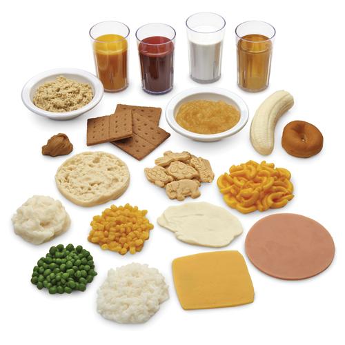 Children's Nutrition Kit - Serving Portions for Ages 1-3, 3004469 [W44773], Food Replicas