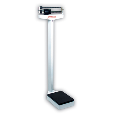 Detecto Dual Reading Eye-Level Physicians Scale w/o Height Rod, 1017448 [W46248], Professional Scales