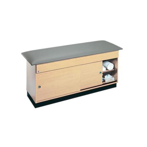 Hausmann Ind. Cabinet Treatment Table with Storage, W54707, Taping and Sports Treatment Tables