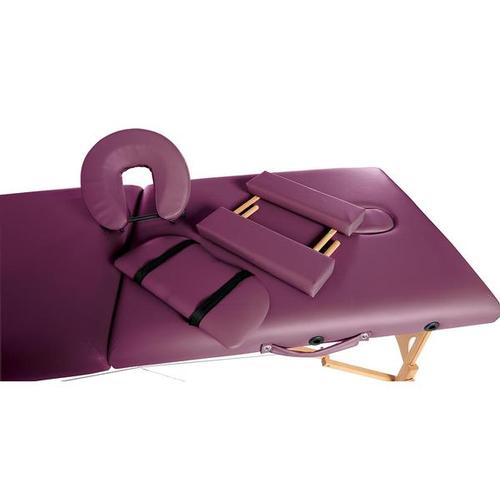 3B Basic Portable Massage Table - Burgundy, 1013726 [W60601BG], Portable Massage Tables