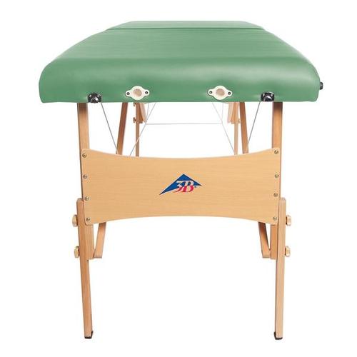 3B Deluxe Portable Massage Table - Green, W60602G, Massage Tables