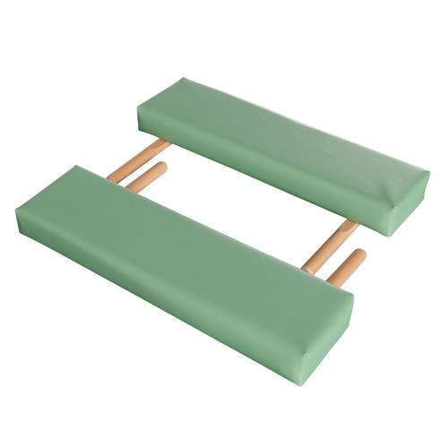 3B Side Table Extenders, Green, 1018656 [W60611G], Massage Table Accessories