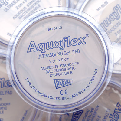 Aquaflex Ultrasound Gel Pad, 2cm x 9cm, 6ct, 1017403 [W60694], Electrotherapy Accessories and Replacements
