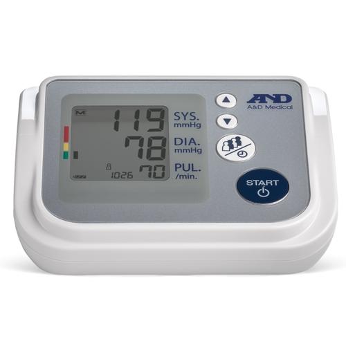 One Step Auto Inflate Plus Memory Medium Cuff Blood Pressure Monitor, W64603, Sphygmomanometers