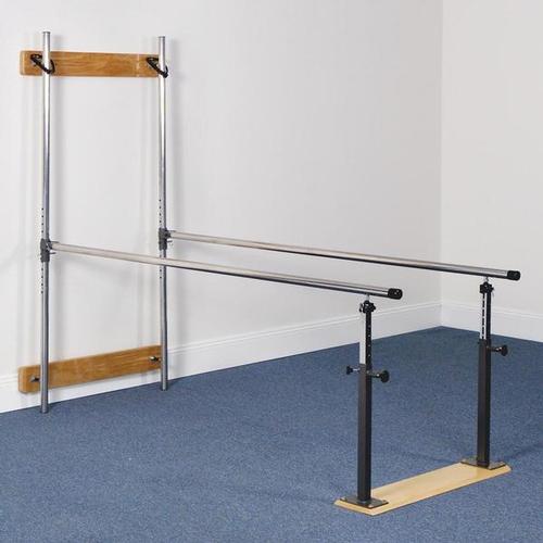 Wall Mounted Folding Parallel Bars 7’, W65024, Parallel Bars and Wall Bars