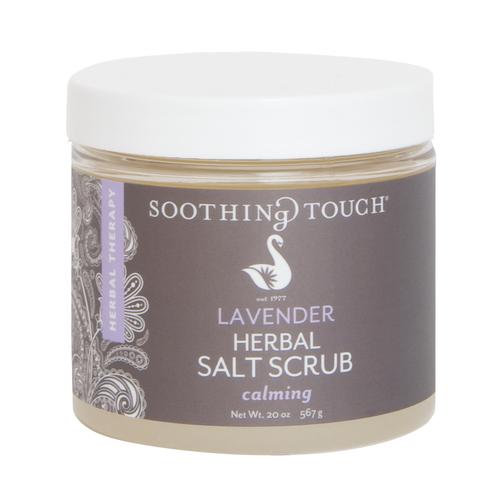 Soothing Touch salt Scrub, Lavender, 20oz, W67365L2, Aromatherapy