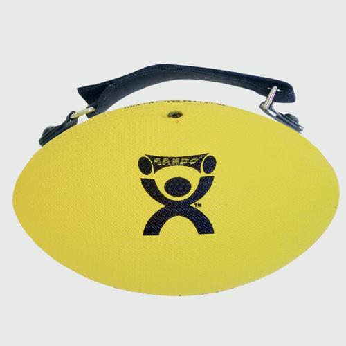 Cando Handy Ball with adjustable strap 2 pound yellow, 1015490 [W67573], Hand Exercisers
