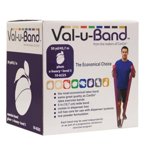 Val-u-Band ,plum 50 yard | Alternative to dumbbells, 1018034 [W72030], Exercise Bands