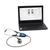 SimScope® Auscultation Training Stethoscope WiFi with laptop, 1023447, Auscultation (Small)