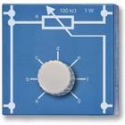 Potentiometer 100 kOhm, 1 W, P4W50, 1012939 [U333047], Plug-In Component System