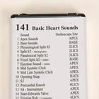 Basic Heart Sounds Sound Menu, 1018175 [W49423], Auscultation