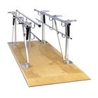 Single Person Platform Mounted Parallel Bars, W50844, Parallel Bars and Wall Bars