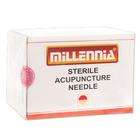 Millennia 5 Needle Pack, 400 pcs/box .18mm 38# 1.0", W53140I, Agujas de Acupuntura