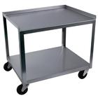 2 Shelf Stainless Steel Cart, W56107, Massage Carts