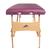 3B Deluxe Portable Massage Table - Burgundy, W60602BG, Acupuncture Furniture (Small)