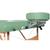 3B Deluxe Portable Massage Table - Green, W60602G, Portable Massage Tables (Small)