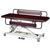 Armedica Am-SX1060 Hi-Lo Changing Treatment Table Burgundy, W64364, Taping and Sports Treatment Tables (Small)