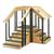 Convertible Staircase 36", W65041, Training Stairs (Small)