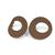 Eye rings (pair), dark for P70/1 and P71/1, 1017778 [XP70-020], Replacements (Small)